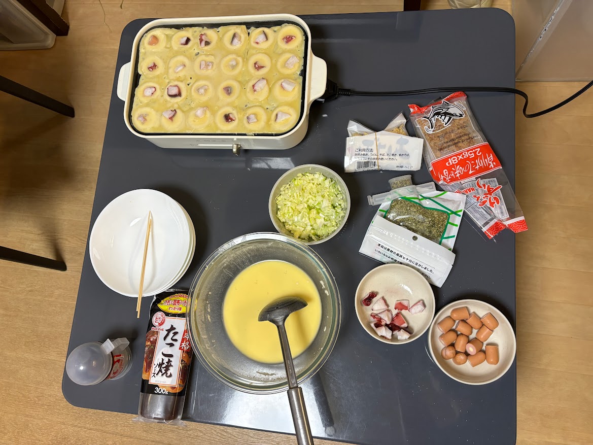 たこ焼きパーティ