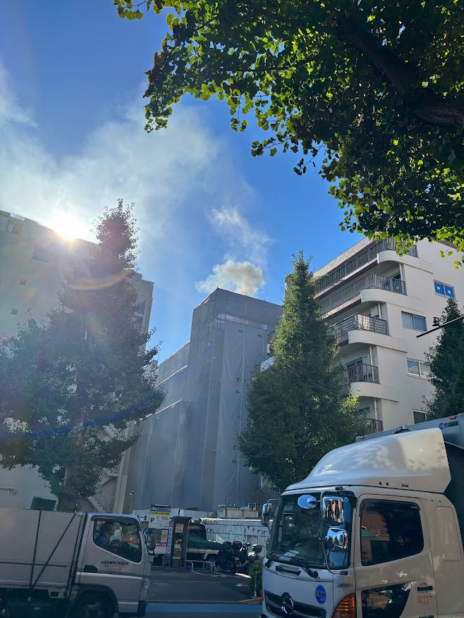 原宿 火事