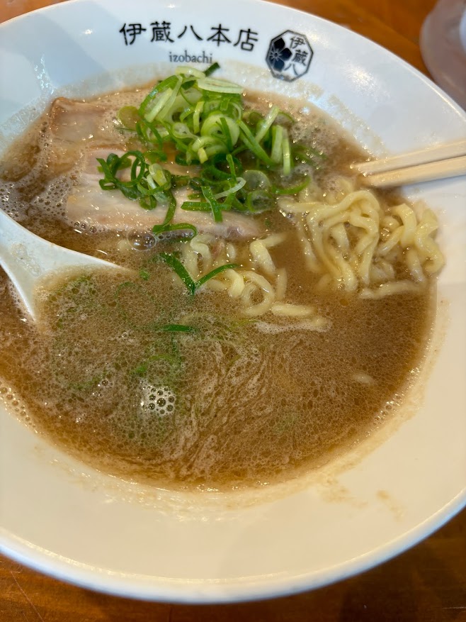 豚の濁りそば（豚にごりそば） 太麺