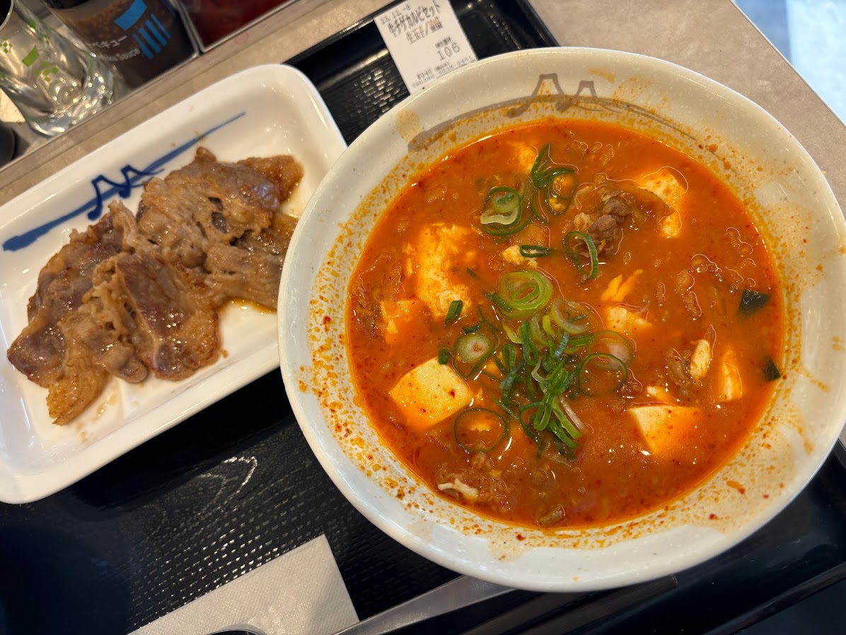 牛豆腐キムチチゲカルビ焼肉セット