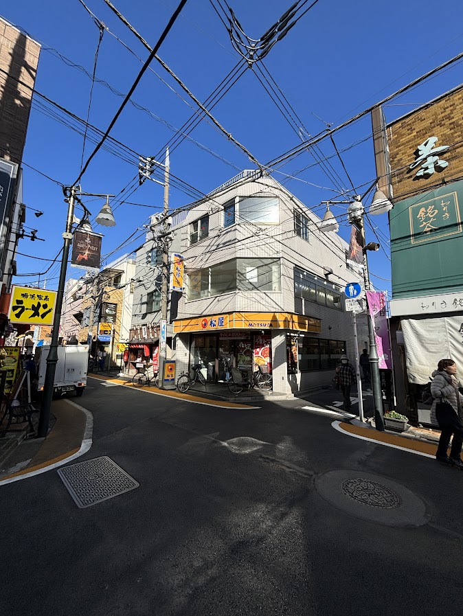 松屋 中村橋店 店舗外観