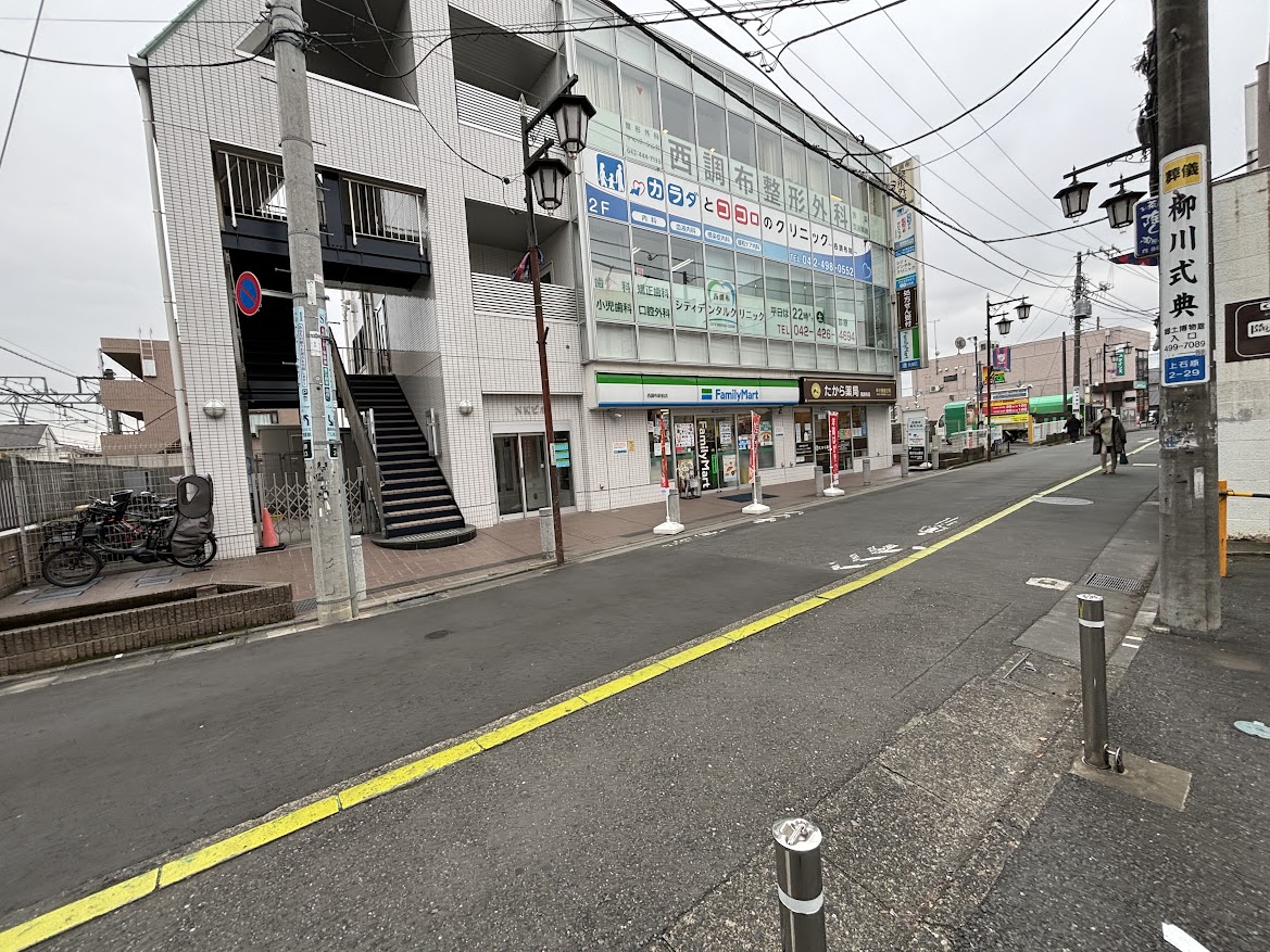 京王線 西調布駅南口駅前