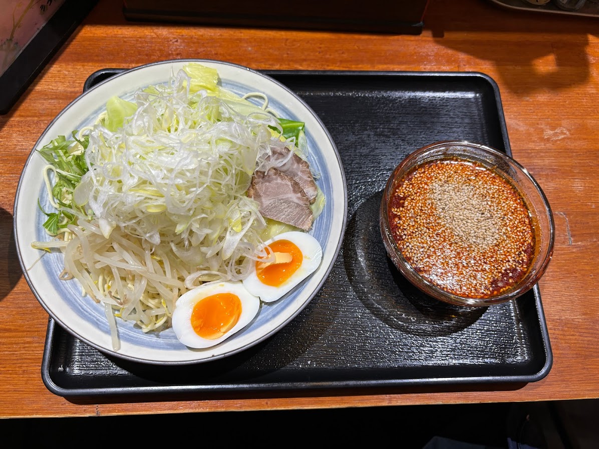 広島流つけ麺 からまるで広島流つけ麺（広島風激辛つけ麺）（辛さ80、中盛）