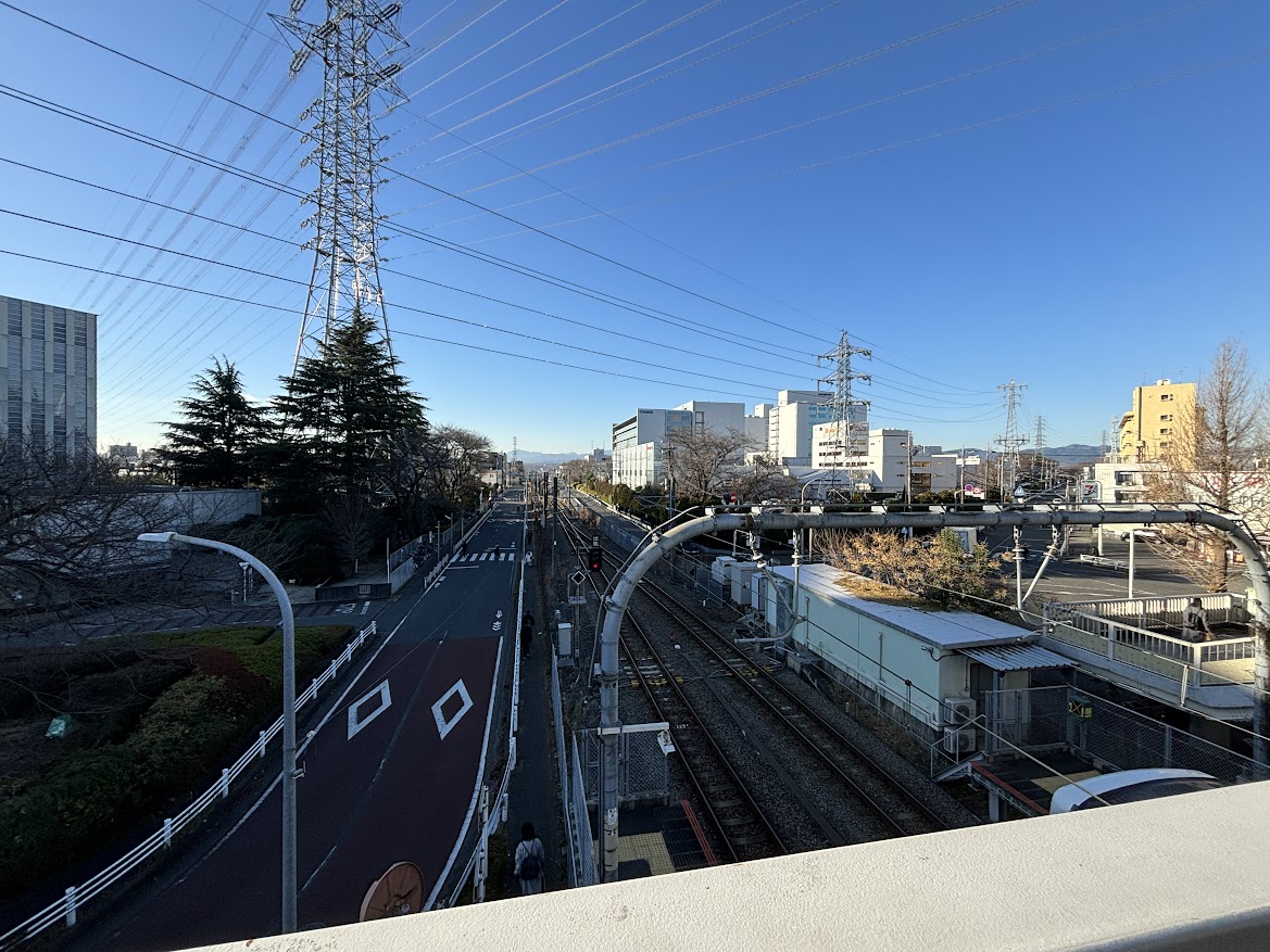 JR八高線北八王子駅前