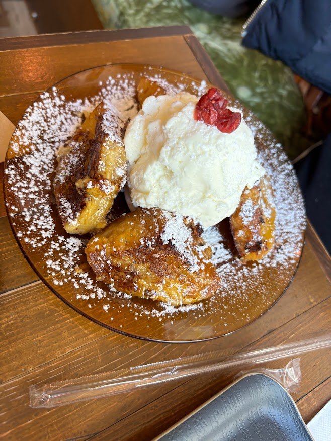 ベーグルフレンチトースト