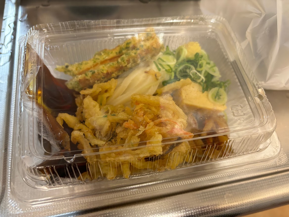 定番うどん弁当