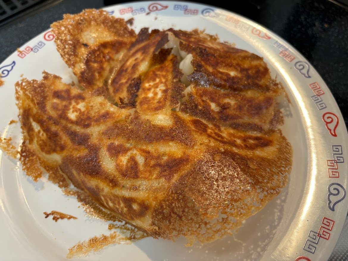 味の素 冷凍ギョーザ 羽根付き餃子完成