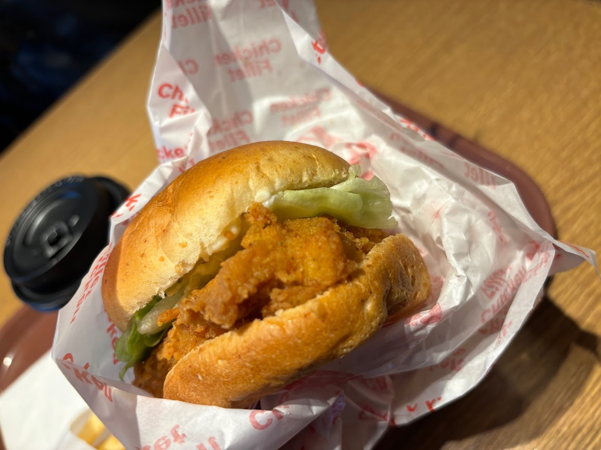 チキンフィレバーガー