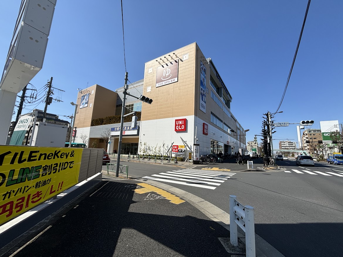 THE SPA 成城とユニクロ