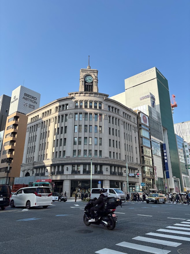 セイコーハウス銀座 時計塔