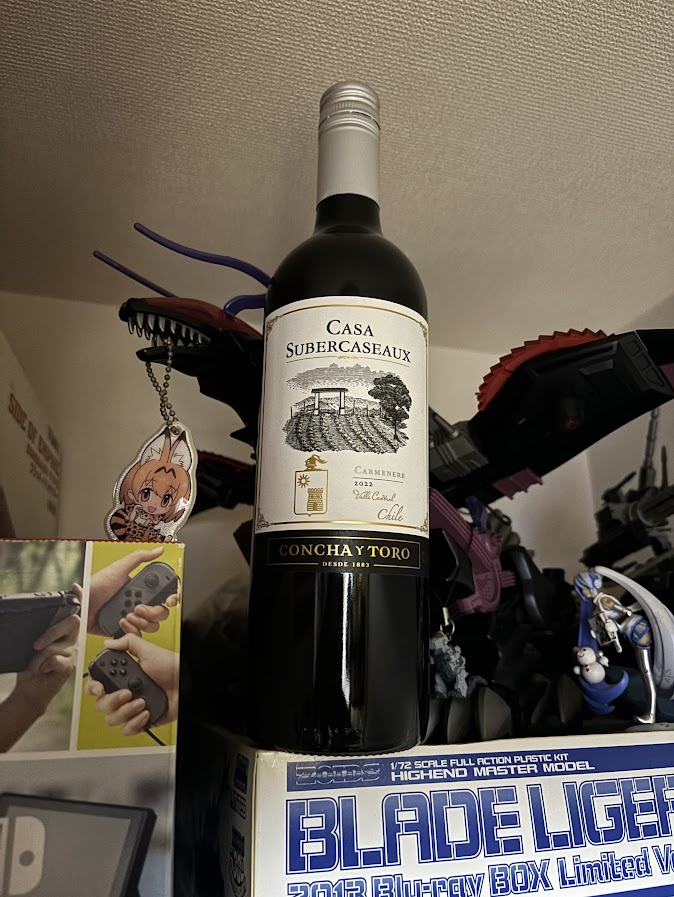 チリの赤ワイン「CASA SUBERCASEAUX CARMENERE(カーサ・スベルカソー カルメネール)2022」