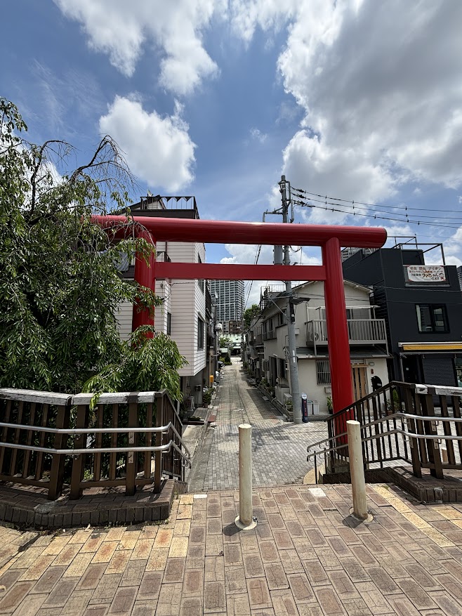 佃 住吉神社 入口