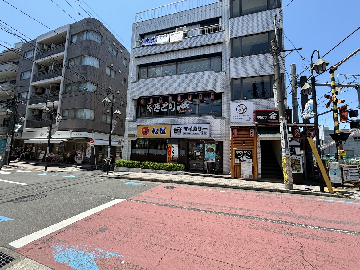マイカリー食堂 稲田堤店（松屋併設）店舗外観