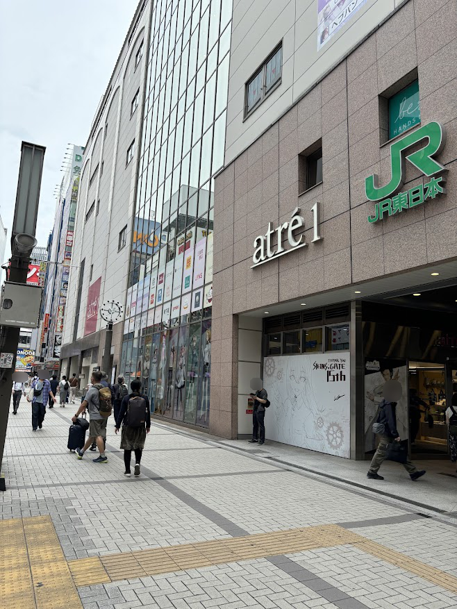 秋葉原 電気街口 シュタインズ・ゲート 15周年(STEINS;GATE 15周年)イラスト壁紙