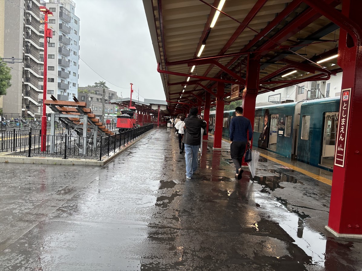 西武豊島線 豊島園駅ホーム
