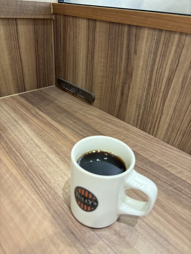Tully's Coffee（タリーズコーヒー）トレッサ横浜で本日のコーヒー（ブラジル ファゼンダバウ）（濃縮された甘み）、360円