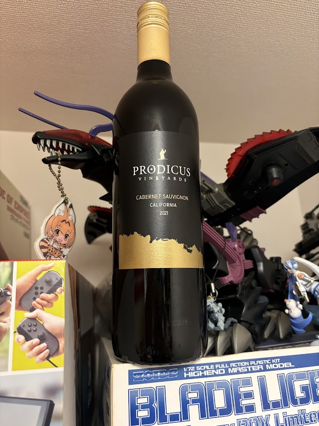 アメリカの赤ワイン「PRODICUS CABERNET SAUVIGNON（プロディコス カベルネソーヴィニヨン）2021」