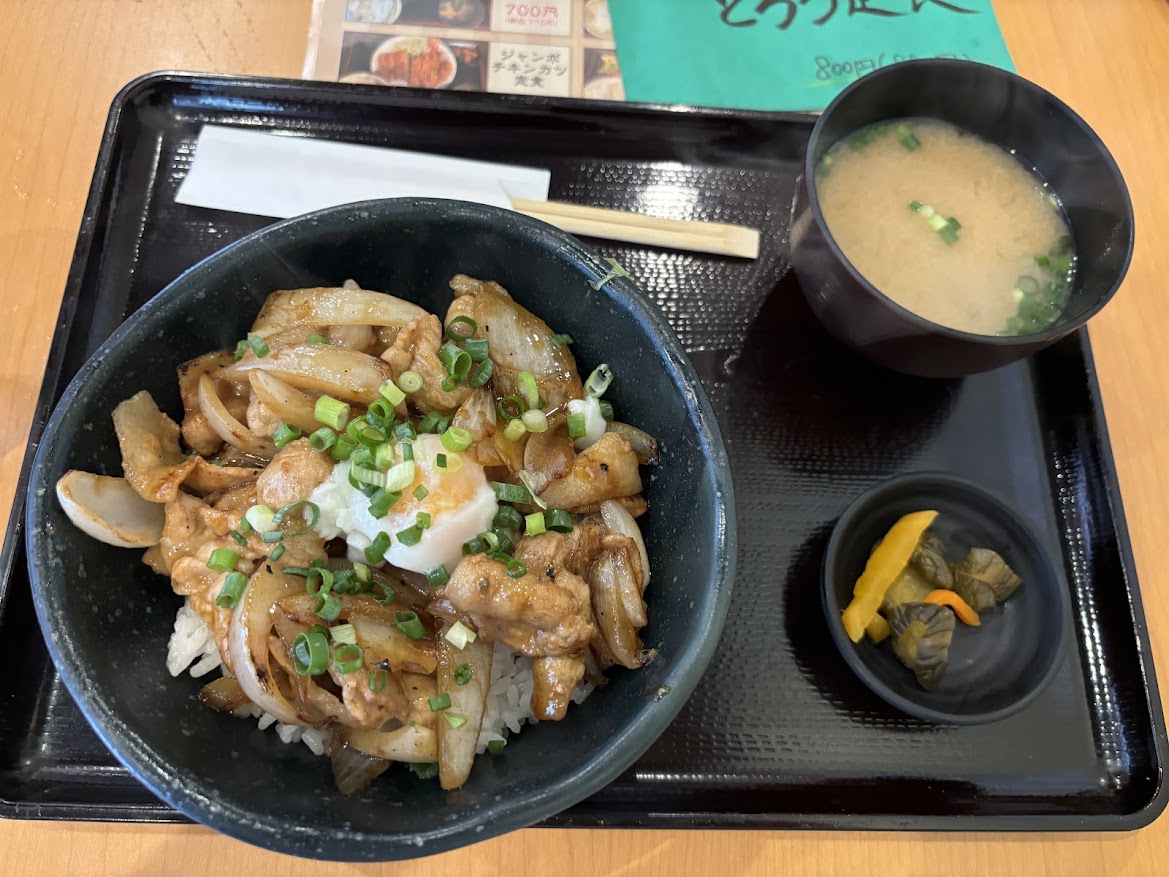  食力 浅草橋店のランチのブタ丼
