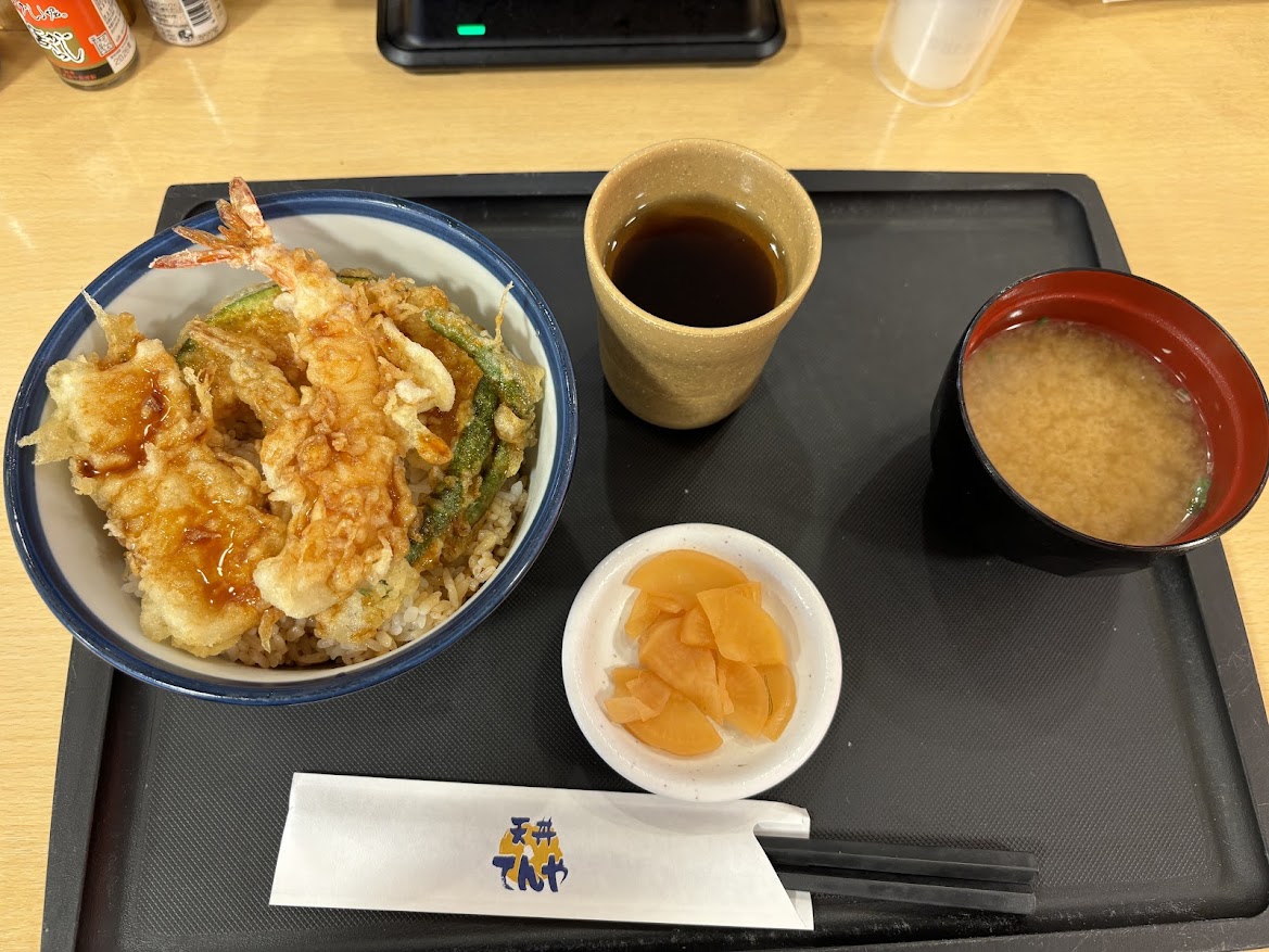 天丼てんや 目黒店で天丼