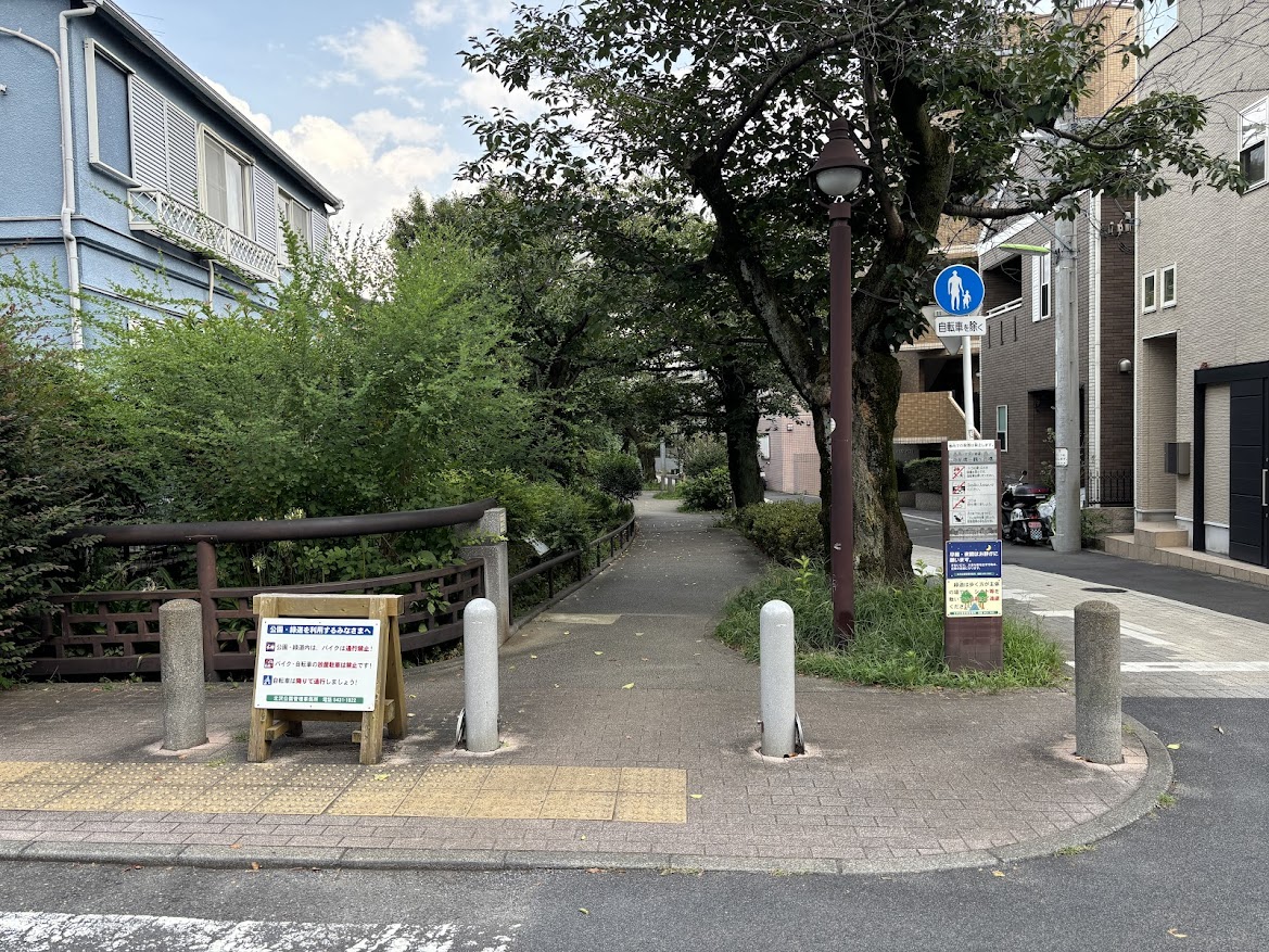 世田谷区立北沢川緑道（寺前橋）（北沢川）