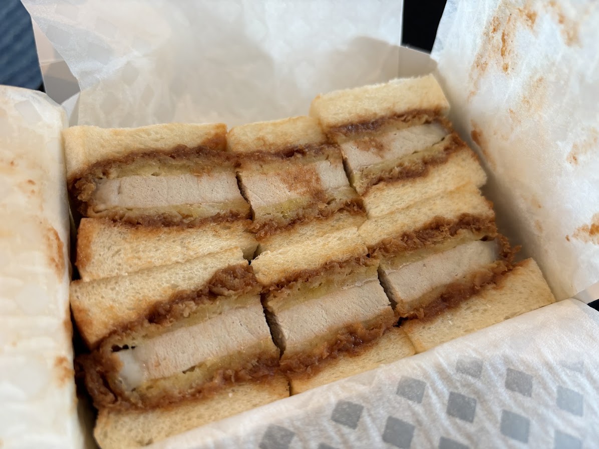 肉の万世 万かつサンド