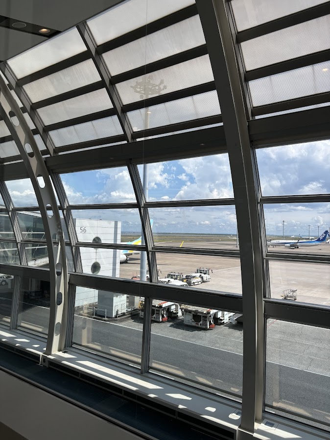 乗る予定のエアードゥの飛行機