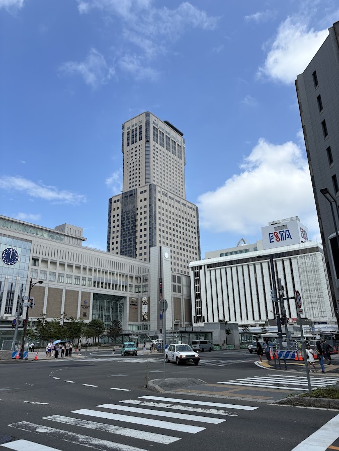 札幌駅南口と今は亡きESTA(エスタ)