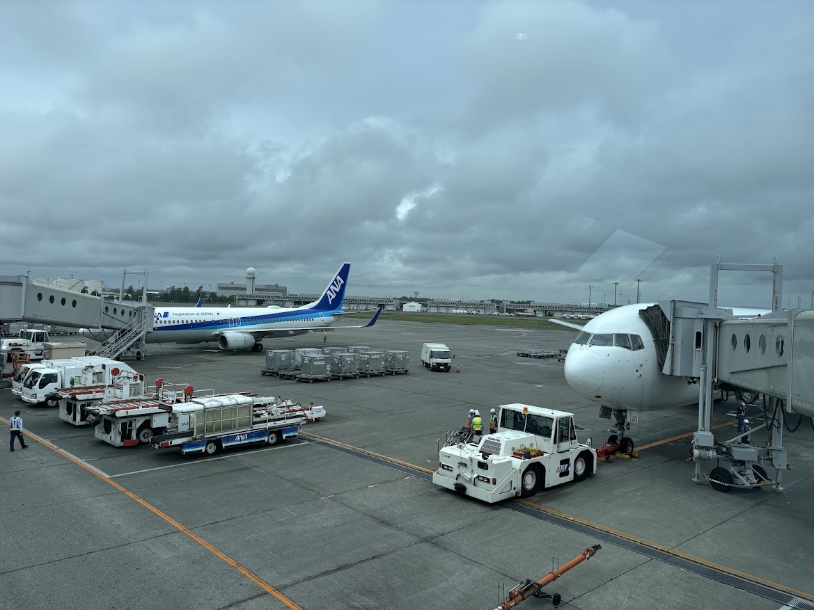 新千歳空港から出発