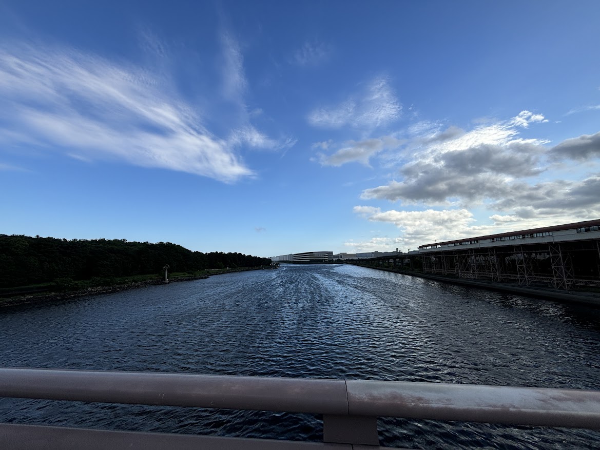 勝島橋から京浜運河