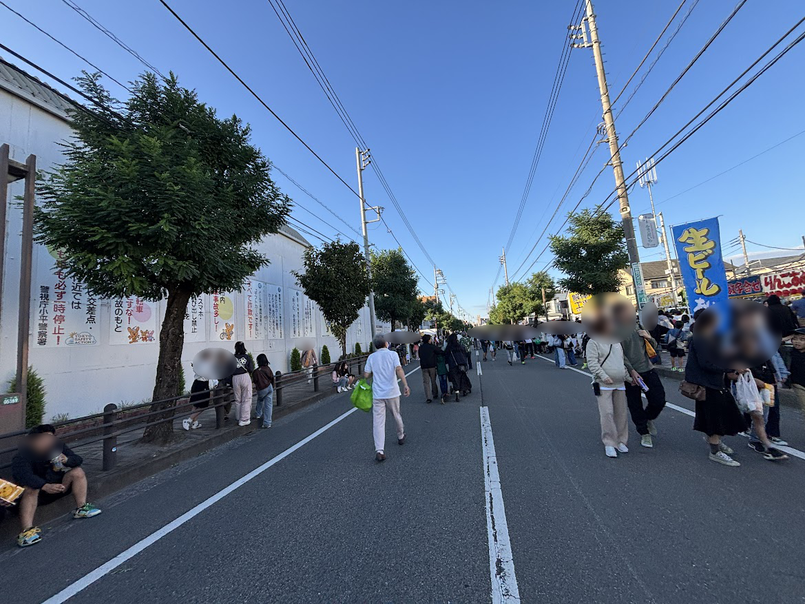 第46回小平市民まつり あかしあ通り