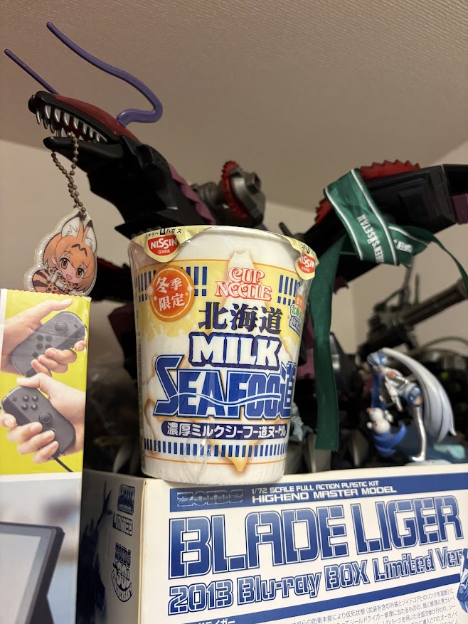 日清カップヌードル 冬季限定 北海道MILK SEAFOO道（北海道濃厚ミルクシーフー道ヌードル）2024【シーフード】