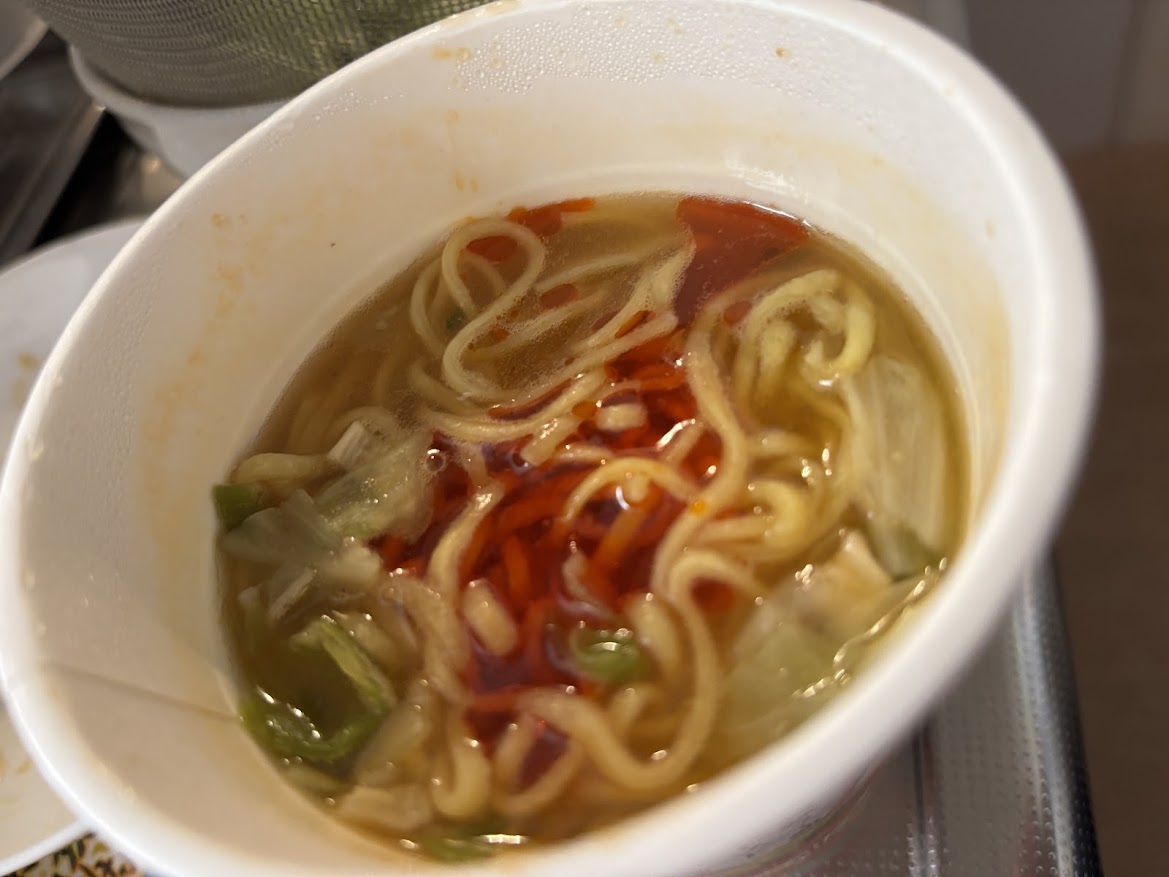 【カップ麺】エースコック 飲み干す一杯 豚辛タンメン