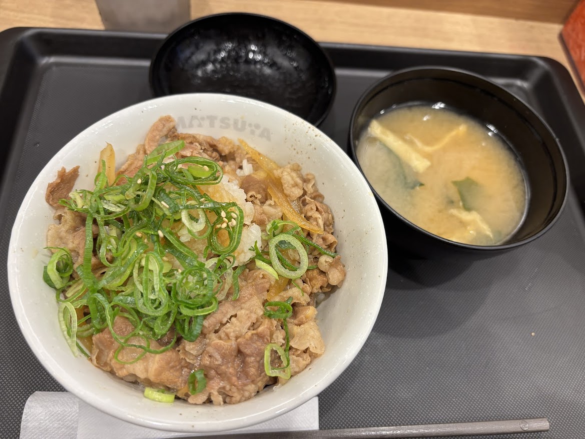 松屋 市ヶ谷店で【アプリ限定】鬼おろしポン酢牛めしクーポン割引（並盛）