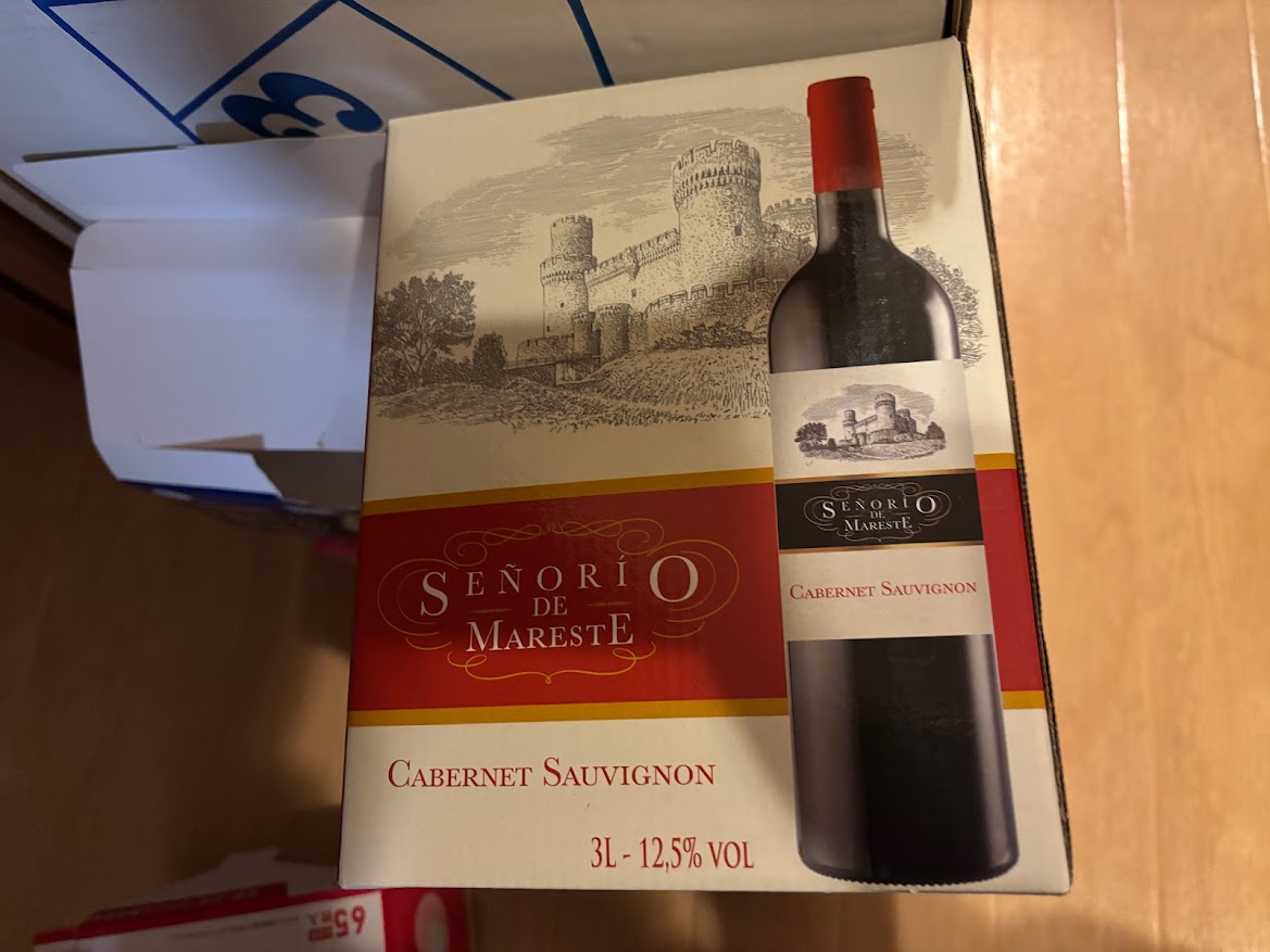 SENORIO DE MARESTE KABERNET SAUVIGNON(セニョリオ デ マレステ カベルネ・ソーヴィニヨン)3L(3000ml)