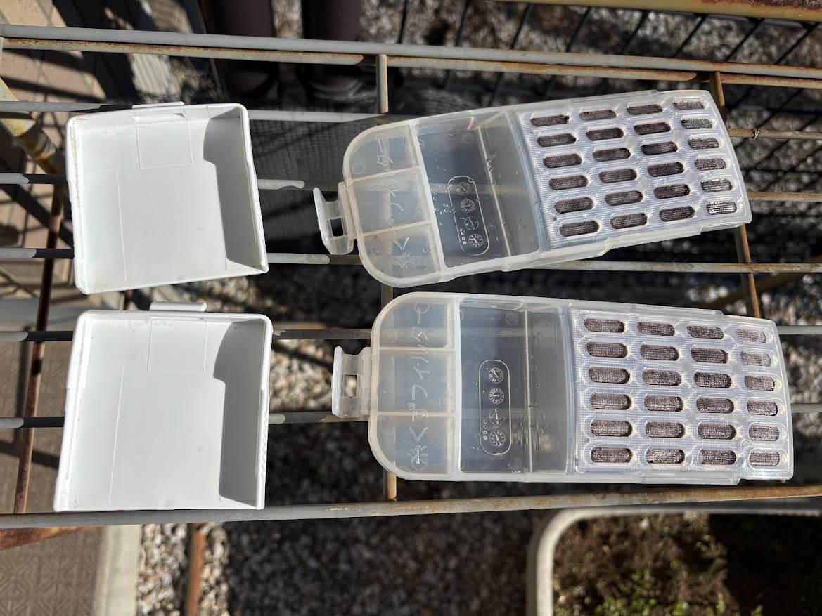 洗濯槽フィルター清掃後