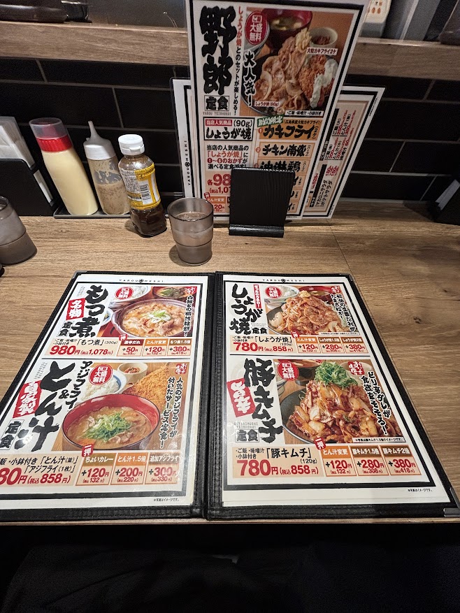 野郎めし 蒲田東口店 ランチメニュー