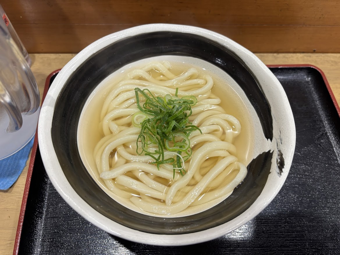 自家製麺 讃岐うどん こんぴらさん新橋店でかけうどん