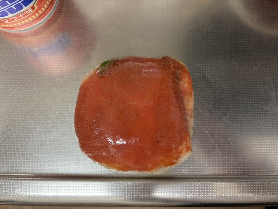 角上魚類 小平店で買ってきた角上明太子おにぎり（焼タラコ入り）