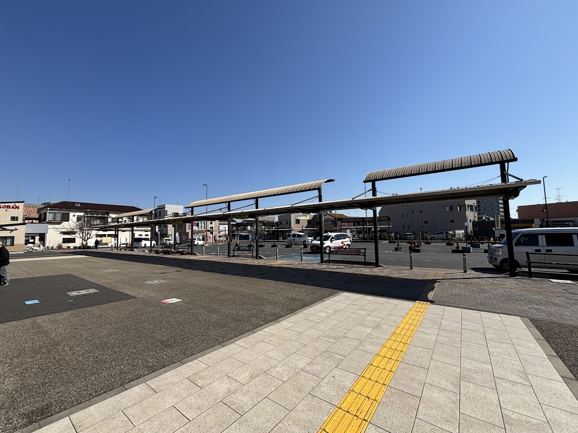 東武日光線 幸手駅 東口