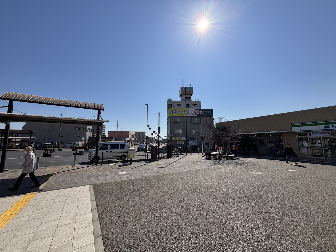 東武日光線 幸手駅 東口