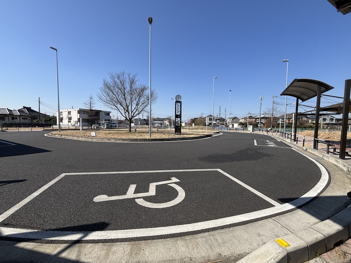 東武日光線 幸手駅 西口