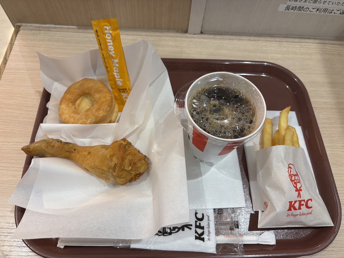 ケンタランチ チキン&ビスケットセット