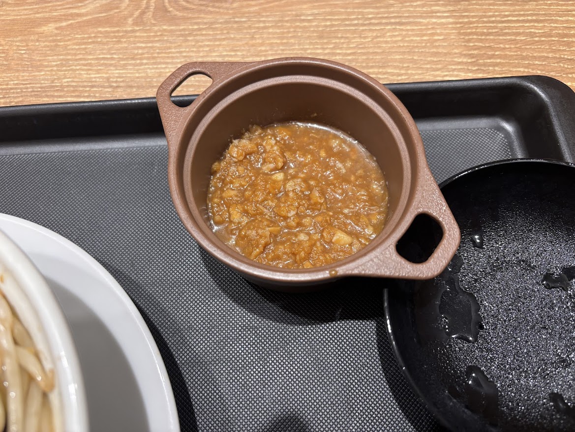 背脂醤油ダレトッピング