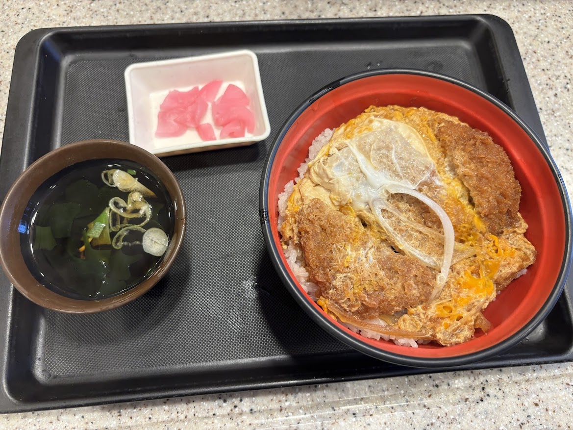名代 富士そば 浜松町店でかつ丼【20250423】