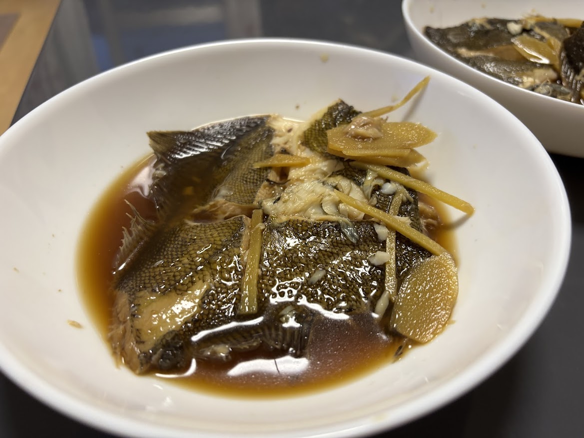 鰈（カレイ）の煮付け