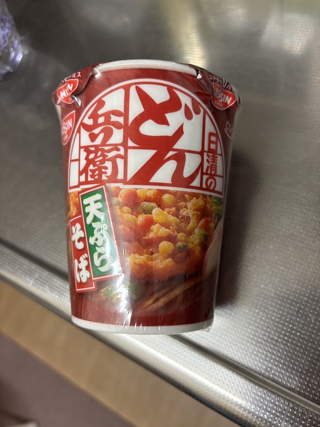 日清タテ型どん兵衛 天ぷらそば