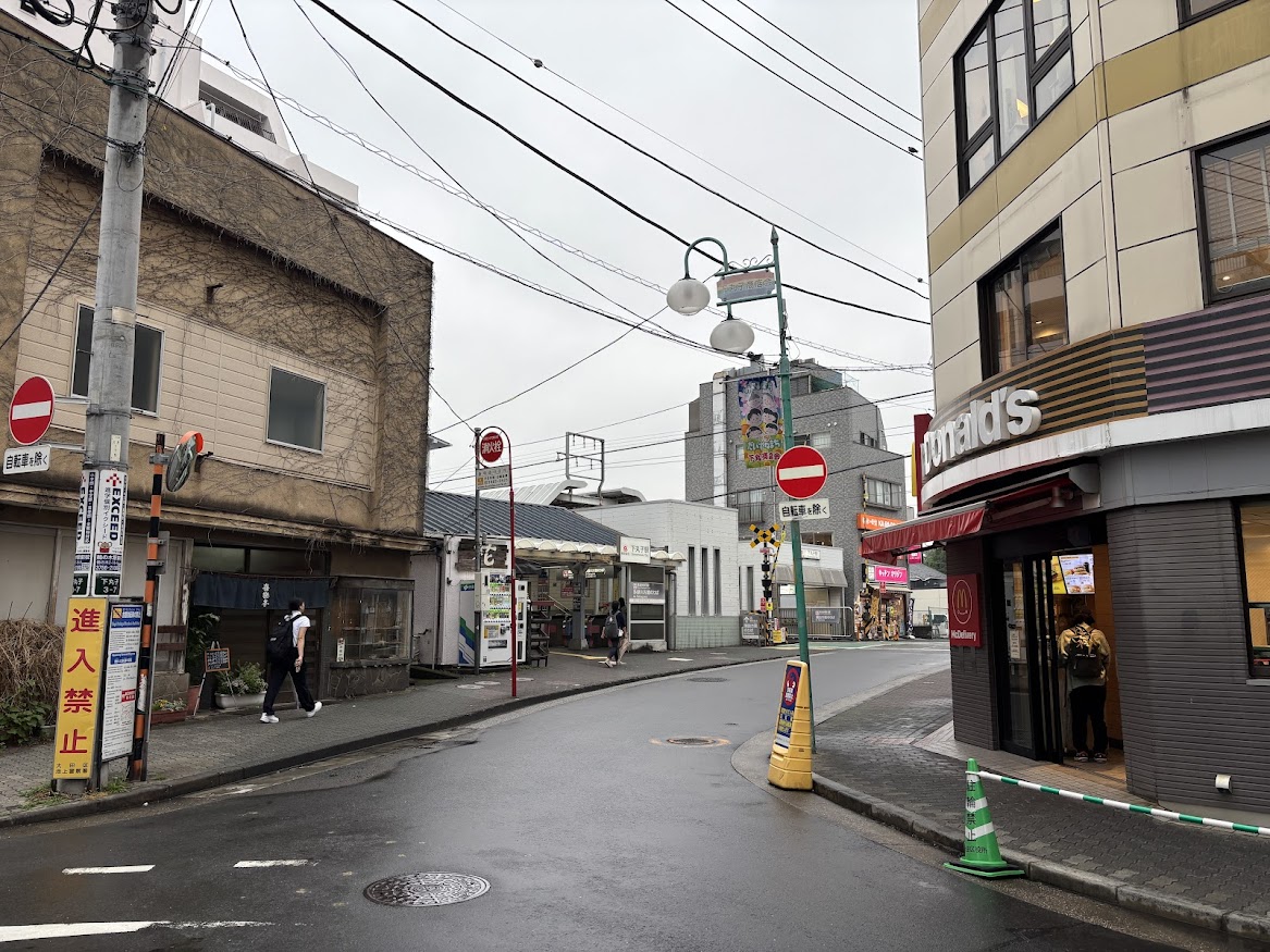 東急多摩川線 下丸子駅前