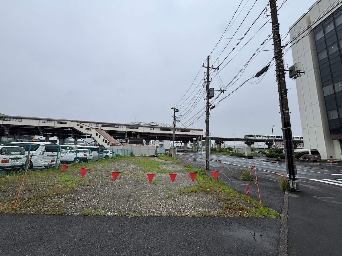 東京モノレール 整備場駅前