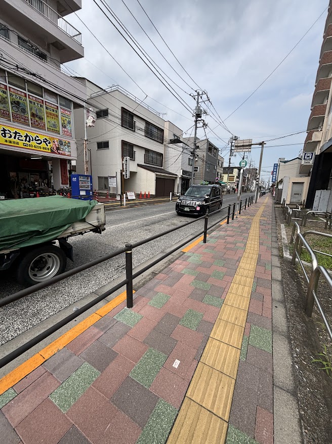 本蓮沼駅バス停