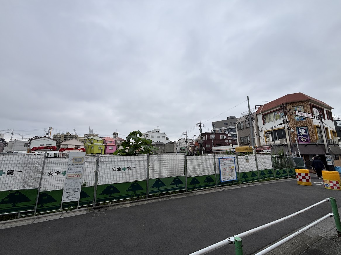 上板橋駅前（南口）再開発中